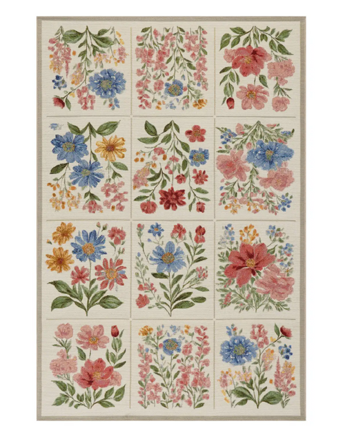 Dash & Albert Solari Floral Indoor/Outdoor Rug Multicolor