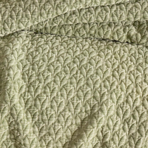 Pine Cone Hill Hawley Matelasse Coverlet Sage