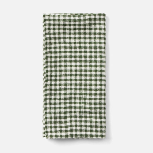 Blake Napkin Green/White, Set Of 4