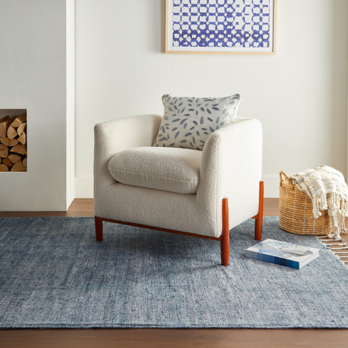 Dash & Albert Lioro Plaid Handmade Cotton Charcoal Rug