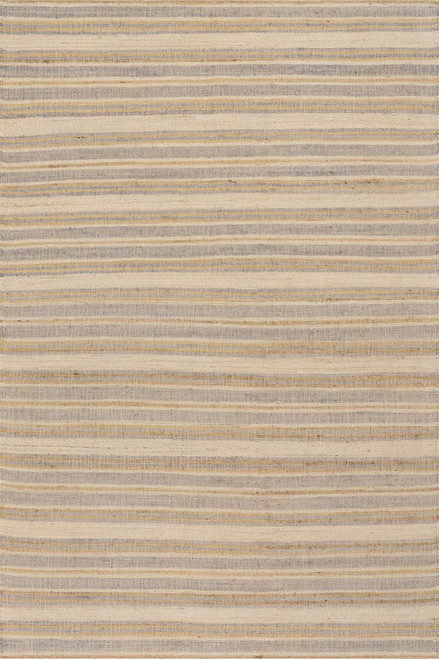 Dash & Albert Marn Striped Handmade Jute Sand Rug
