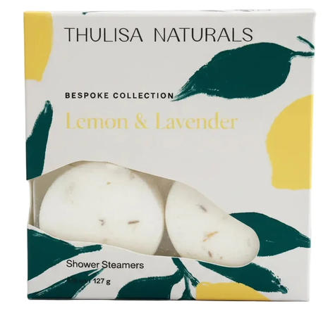 Thulisa Naturals Lavender & Lemon Shower Steamers – 4 Pack