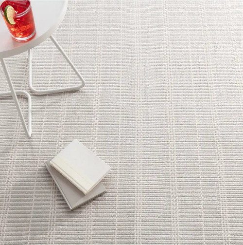 Dash & Albert Marlo Platinum Indoor/Outdoor Rug Dash and Albert