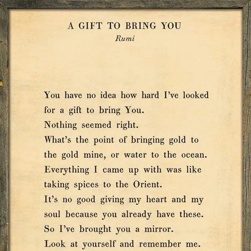 Sugarboo Designs A Gift to Bring You Poetry Collection Sign