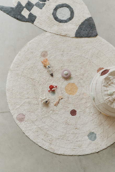 Washable Play Rug Solar System Lorena Canals