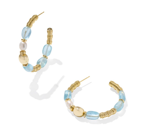 Kendra Scott Melody Beaded Hoop Earrings Kendra Scott