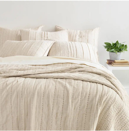 Pine Cone Hill Bryant Quilted Sham - Lavender Fields