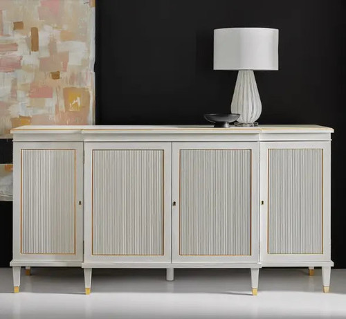 Modern History Swedish Reeded Sideboard Modern History