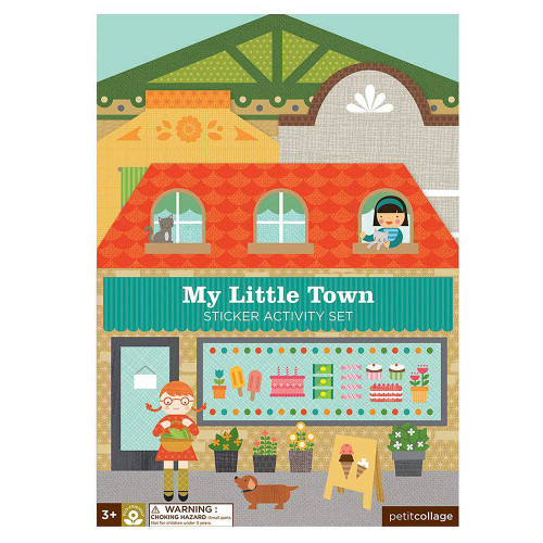 My Little Town Sticker Activity Set Chronicle Books
