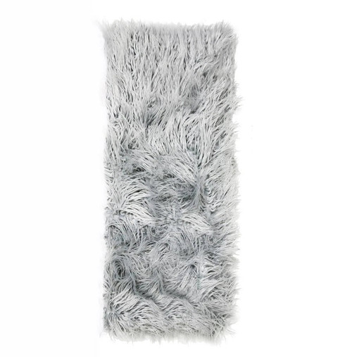 Pom Pom At Home Eva Silver Throw