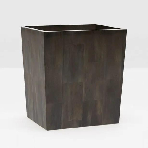 Pigeon & Poodle Arles Dark Rectangular Wastebasket Pigeon & Poodle