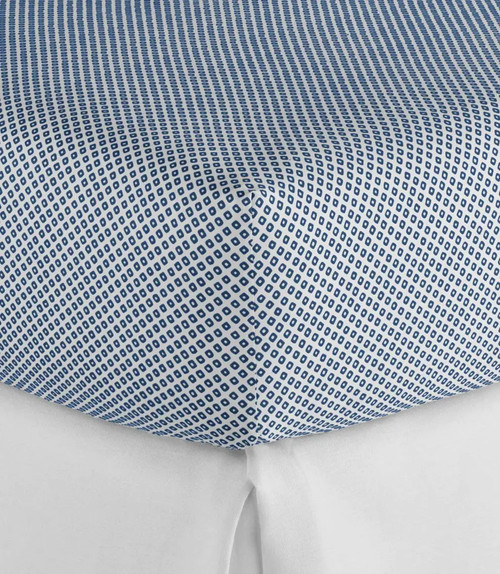 Peacock Alley Emma Printed Sateen Fitted Sheet Peacock Alley