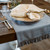 Arte Italica Blue Velvet Rectangle Placemat with Ruffle - Set of 4