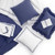 Pine Cone Hill Trio Indigo Flat Sheet