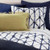 Pine Cone Hill Trio Indigo Flat Sheet