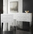 Modern History Milan Bedside-White Linen with Grey Accent Modern History