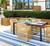 Dash & Albert Skyler Stripe Indoor/Outdoor Rug Dash and Albert