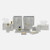 Pigeon & Poodle Arles Light Gray Soap Pump Pigeon & Poodle