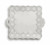 Merletto Antique Square Platter with Handles - Lavender Fields