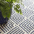 Dash & Albert Cleo Navy Indoor/Outdoor Rug