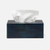 Pigeon & Poodle Arles Navy Rectangular Tissue Box Pigeon & Poodle