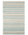 Dash & Albert Poppy Blue Woven Wool Rug Dash and Albert