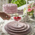 Arte Italica Finezza Rosa Pink Dinner Plate