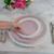 Arte Italica Finezza Rosa Pink Dinner Plate