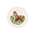 Wildlife Fox Salad Plate VIETRI