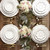 Bella Bianca Beaded Charger Set of 4