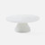 Blue Pheasant Hugo White Swirled Cake Stand Blue Pheasant