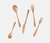 Blue Pheasant Alba Rose Gold Flatware - Lavender Fields