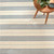 Dash & Albert Conway Handwoven Cotton Rug - Lavender Fields