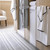 Dash & Albert Gradation Ticking Indoor/Outdoor Rug