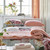 Designers Guild Chenevard Blossom & Peach Quilt