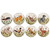 Wildlife Assorted Canape Plates - Set of 8 VIETRI