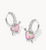 Ari Heart Arrow Silver Convertible Earrings