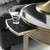 Modern History Tuxedo End Table Grey Sycamore - Lavender Fields