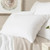 Pine Cone Hill Lush Linen Ivory Sham - Lavender Fields