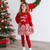 Christmas Plaid Layered Bow Clip - Hair Bows