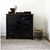 Dash & Albert Marled Black Handwoven Cotton Rug Dash and Albert