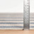 Dash & Albert Nimes Ticking Neutral Washable Rug Dash and Albert