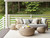 Dash & Albert Veranda Ivory Handwoven Performance Rug Dash and Albert