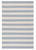 Dash & Albert Banks Stripe Swedish Blue Handwoven Indoor/Outdoor Rug Dash and Albert