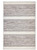 Dash & Albert Ellington Stripe Grey Machine Washable Rug - Lavender Fields