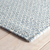 Dash & Albert Honeycomb French Blue/Ivory Wool Woven Rug