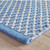 Dash & Albert Mainsail French Blue Handwoven Indoor/Outdoor Rug Dash and Albert