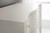 Modern History Serpentine Chest in White Linen
