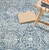 Dash & Albert Temple Ink Washable Rug Dash and Albert