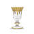 Arte Italica Vetro Gold Wine Glass